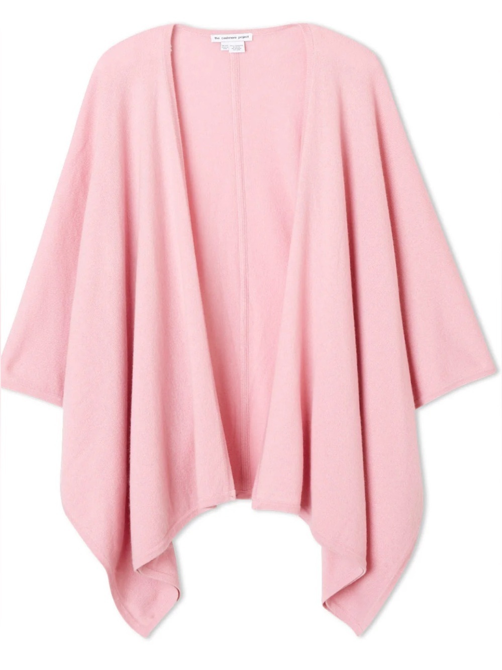 The Cashmere Project classic 100% cashmere wrap pink dahlia NWT